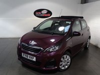 USED 2018 18 PEUGEOT 108 1.0 ACTIVE TOP 5d 68 BHP AIR CON CRUISE ELECTRIC ROOF