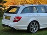 USED 2011 61 MERCEDES-BENZ C-CLASS 2.1 C220 CDI BLUEEFFICIENCY SPORT ED125 5d 170 BHP 
