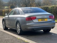 USED 2012 12 AUDI A8 3.0 TDI QUATTRO SE EXECUTIVE 4d 250 BHP 20" Alloys,Reverse cam,Sensors