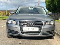 USED 2012 12 AUDI A8 3.0 TDI QUATTRO SE EXECUTIVE 4d 250 BHP 20" Alloys,Reverse cam,Sensors