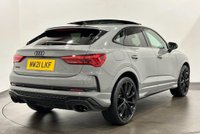 USED 2021 21 AUDI Q3 2.5 RS SPORTBACK TFSI QUATTRO SPORT EDITION 5d 395 BHP Nardo Grey / Black Nappa Leather R S Sports Seats , Comfort and Sound Pack, Panoramic Glass Roof, R S Sport Exhaust System , Red Brake Calipers