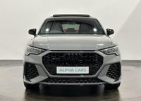USED 2021 21 AUDI Q3 2.5 RS SPORTBACK TFSI QUATTRO SPORT EDITION 5d 395 BHP Nardo Grey / Black Nappa Leather R S Sports Seats , Comfort and Sound Pack, Panoramic Glass Roof, R S Sport Exhaust System , Red Brake Calipers