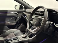 USED 2021 21 AUDI Q3 2.5 RS SPORTBACK TFSI QUATTRO SPORT EDITION 5d 395 BHP Nardo Grey / Black Nappa Leather R S Sports Seats , Comfort and Sound Pack, Panoramic Glass Roof, R S Sport Exhaust System , Red Brake Calipers