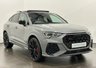 USED 2021 21 AUDI Q3 2.5 RS SPORTBACK TFSI QUATTRO SPORT EDITION 5d 395 BHP Nardo Grey / Black Nappa Leather R S Sports Seats , Comfort and Sound Pack, Panoramic Glass Roof, R S Sport Exhaust System , Red Brake Calipers