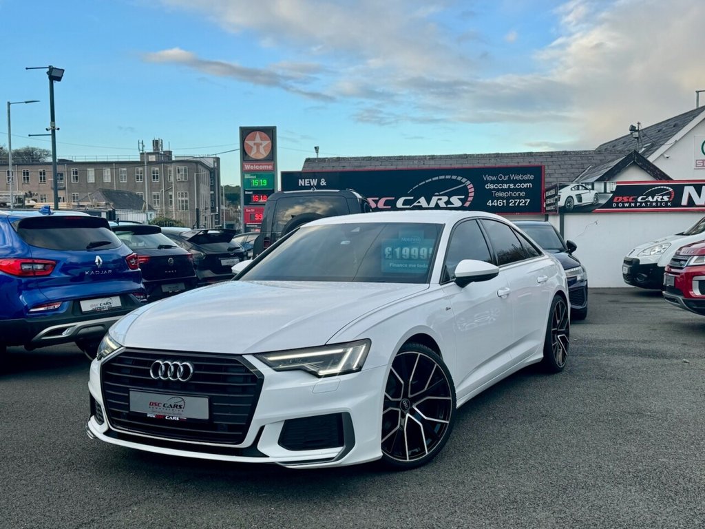 USED 2018 68 AUDI A6 2.0 TDI S LINE MHEV 4d 202 BHP 20' ALLOYS + PRIVACY GLASS