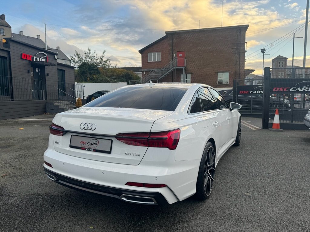 USED 2018 68 AUDI A6 2.0 TDI S LINE MHEV 4d 202 BHP 20' ALLOYS + PRIVACY GLASS