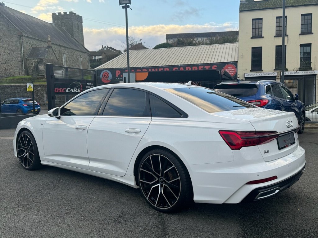 USED 2018 68 AUDI A6 2.0 TDI S LINE MHEV 4d 202 BHP 20' ALLOYS + PRIVACY GLASS