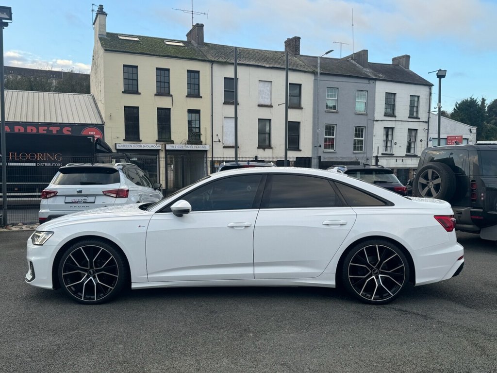 USED 2018 68 AUDI A6 2.0 TDI S LINE MHEV 4d 202 BHP 20' ALLOYS + PRIVACY GLASS