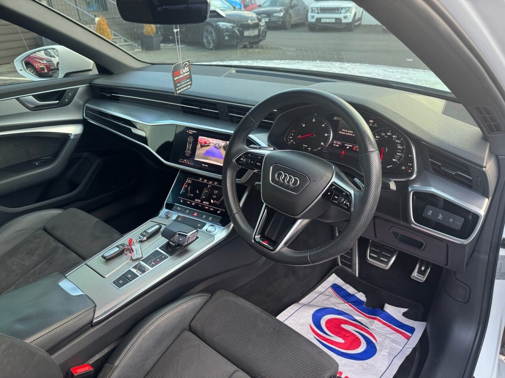 USED 2018 68 AUDI A6 2.0 TDI S LINE MHEV 4d 202 BHP 20' ALLOYS + PRIVACY GLASS