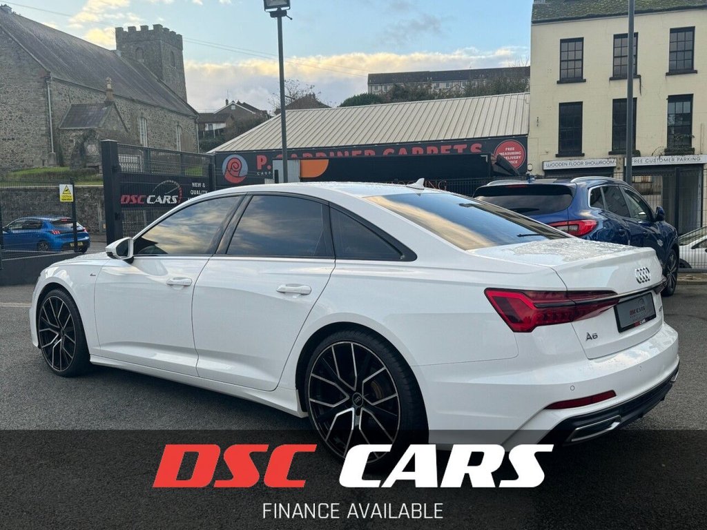 USED 2018 68 AUDI A6 2.0 TDI S LINE MHEV 4d 202 BHP 20' ALLOYS + PRIVACY GLASS