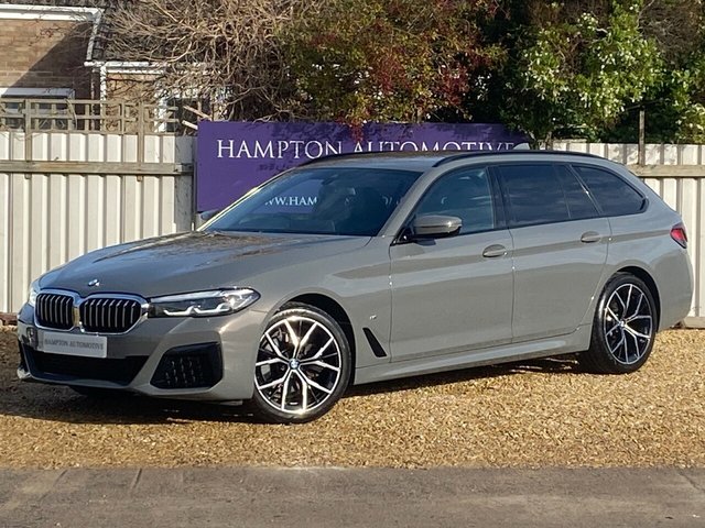 2021 21 BMW 5 Series 2.0 520D M SPORT TOURING MHEV 5d 190PS