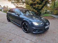 USED 2019 19 AUDI A4 2.0 AVANT TFSI BLACK EDITION MHEV 5d 188 BHP ZERO DEPOSIT FINANCE AVAILABLE