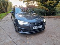 USED 2019 19 AUDI A4 2.0 AVANT TFSI BLACK EDITION MHEV 5d 188 BHP ZERO DEPOSIT FINANCE AVAILABLE