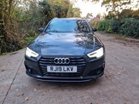 USED 2019 19 AUDI A4 2.0 AVANT TFSI BLACK EDITION MHEV 5d 188 BHP ZERO DEPOSIT FINANCE AVAILABLE