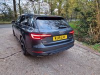 USED 2019 19 AUDI A4 2.0 AVANT TFSI BLACK EDITION MHEV 5d 188 BHP ZERO DEPOSIT FINANCE AVAILABLE