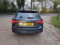 USED 2019 19 AUDI A4 2.0 AVANT TFSI BLACK EDITION MHEV 5d 188 BHP ZERO DEPOSIT FINANCE AVAILABLE