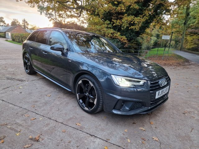 2019 19 Audi A4 2.0 AVANT TFSI BLACK EDITION MHEV 5d 188 BHP