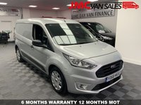 USED 2018 68 FORD TRANSIT CONNECT 1.5 240 LWB TDCI SAT NAV AC 120BHP 1 OWNER AIR CON FACTORY SAT NAV & REAR CAMERA