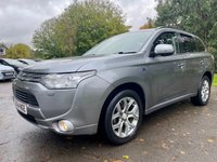 USED 2014 64 MITSUBISHI OUTLANDER PHEV GX 4H 5d 162 BHP Free Road Tax, ULEZ Compliant Massive Specification And Only 1 Former Owner With Full Service History !
