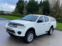 USED 2016 65 MITSUBISHI L200 2.5 DI-D 4X4 4LIFE LB DCB 134 BHP GENUINE LOW MILES + 2 KEYS