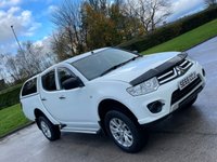 USED 2016 65 MITSUBISHI L200 2.5 DI-D 4X4 4LIFE LB DCB 134 BHP GENUINE LOW MILES + 2 KEYS