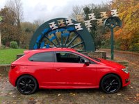 USED 2016 66 SEAT LEON 1.4 ECOTSI FR TITANIUM 3d 148 BHP RARE GOOD SPEC 2016/66reg SEAT LEON 'FR TITANIUM' 3DR COUPE - 1 FORMER KEEPER - ONLY 40,216 MILES FROM NEW - SERVICE HISTORY - 18 INCH GLOSS BLACK PERFORMANCE ALLOYS - TECHNOLOGY / NAVIGATION PACK  - FREE 12 MONTHS WARRANTY / BREAKDOWN RECOVERY
