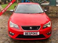 USED 2016 66 SEAT LEON 1.4 ECOTSI FR TITANIUM 3d 148 BHP RARE GOOD SPEC 2016/66reg SEAT LEON 'FR TITANIUM' 3DR COUPE - 1 FORMER KEEPER - ONLY 40,216 MILES FROM NEW - SERVICE HISTORY - 18 INCH GLOSS BLACK PERFORMANCE ALLOYS - TECHNOLOGY / NAVIGATION PACK  - FREE 12 MONTHS WARRANTY / BREAKDOWN RECOVERY