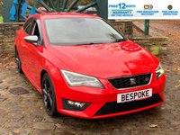 USED 2016 66 SEAT LEON 1.4 ECOTSI FR TITANIUM 3d 148 BHP RARE GOOD SPEC 2016/66reg SEAT LEON 'FR TITANIUM' 3DR COUPE - 1 FORMER KEEPER - ONLY 40,216 MILES FROM NEW - SERVICE HISTORY - 18 INCH GLOSS BLACK PERFORMANCE ALLOYS - TECHNOLOGY / NAVIGATION PACK  - FREE 12 MONTHS WARRANTY / BREAKDOWN RECOVERY
