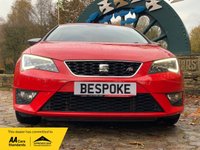 USED 2016 66 SEAT LEON 1.4 ECOTSI FR TITANIUM 3d 148 BHP RARE GOOD SPEC 2016/66reg SEAT LEON 'FR TITANIUM' 3DR COUPE - 1 FORMER KEEPER - ONLY 40,216 MILES FROM NEW - SERVICE HISTORY - 18 INCH GLOSS BLACK PERFORMANCE ALLOYS - TECHNOLOGY / NAVIGATION PACK  - FREE 12 MONTHS WARRANTY / BREAKDOWN RECOVERY