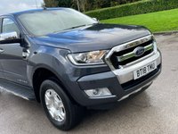 USED 2018 18 FORD RANGER 2.2 LIMITED 4X4 SUPER CAB TDCI 2d 158 BHP ** NO VAT * *  SAT NAV ** CAMERA