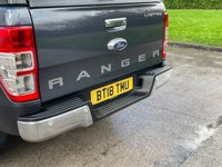 USED 2018 18 FORD RANGER 2.2 LIMITED 4X4 SUPER CAB TDCI 2d 158 BHP ** NO VAT * *  SAT NAV ** CAMERA