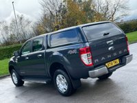 USED 2018 18 FORD RANGER 2.2 LIMITED 4X4 SUPER CAB TDCI 2d 158 BHP ** NO VAT * *  SAT NAV ** CAMERA