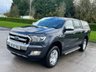USED 2018 18 FORD RANGER 2.2 LIMITED 4X4 SUPER CAB TDCI 2d 158 BHP ** NO VAT * *  SAT NAV ** CAMERA