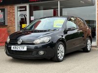 USED 2012 12 VOLKSWAGEN GOLF 1.6 MATCH TDI BLUEMOTION TECHNOLOGY 5d 103 BHP 