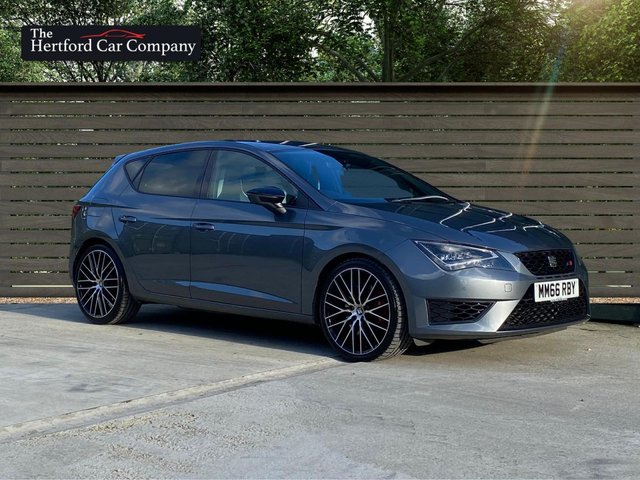 2016 66 Seat Leon 2.0 TSI CUPRA BLACK 5d 286 BHP