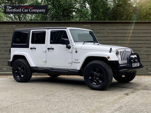 2017 17 Jeep Wrangler 3.6 V6 SAHARA UNLIMITED 4d 280 BHP