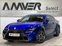 USED 2016 66 LEXUS RC 2.5 300H F SPORT 2d 178 BHP 