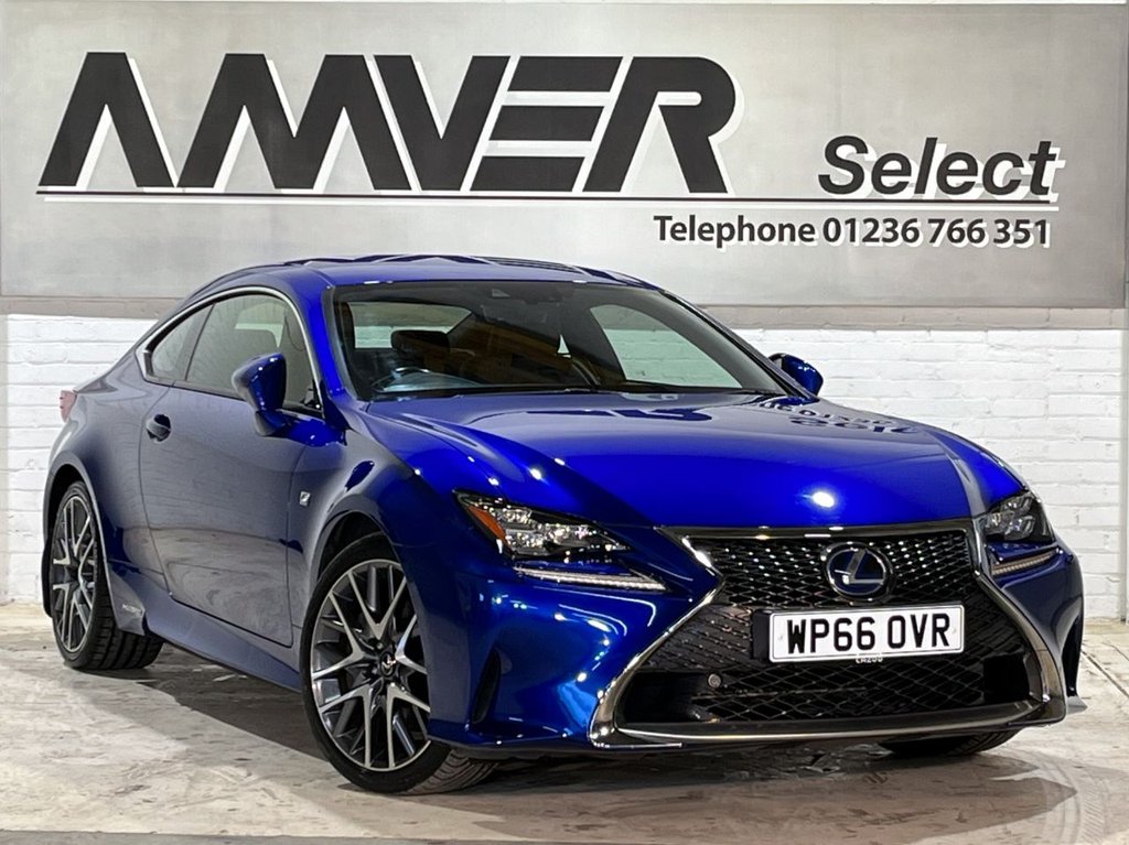 USED 2016 66 LEXUS RC 2.5 300H F SPORT 2d 178 BHP 