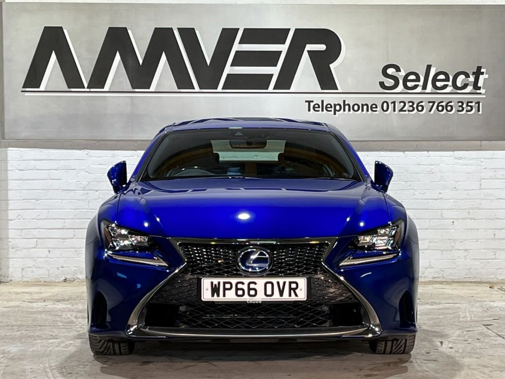 USED 2016 66 LEXUS RC 2.5 300H F SPORT 2d 178 BHP 