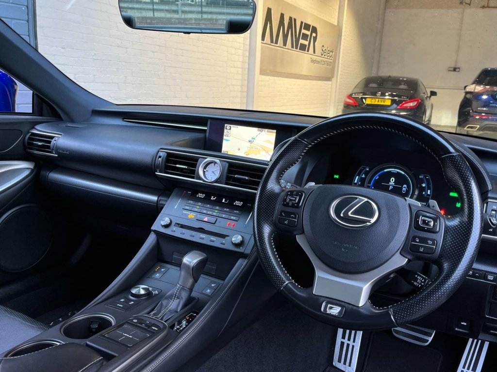 USED 2016 66 LEXUS RC 2.5 300H F SPORT 2d 178 BHP 