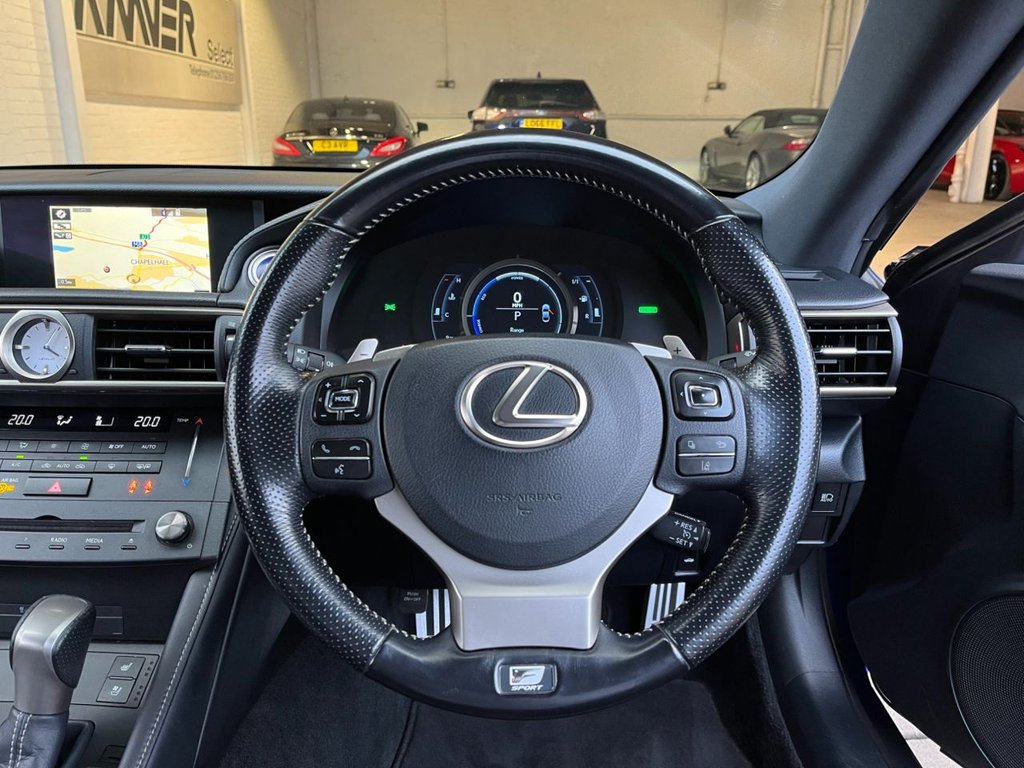 USED 2016 66 LEXUS RC 2.5 300H F SPORT 2d 178 BHP 
