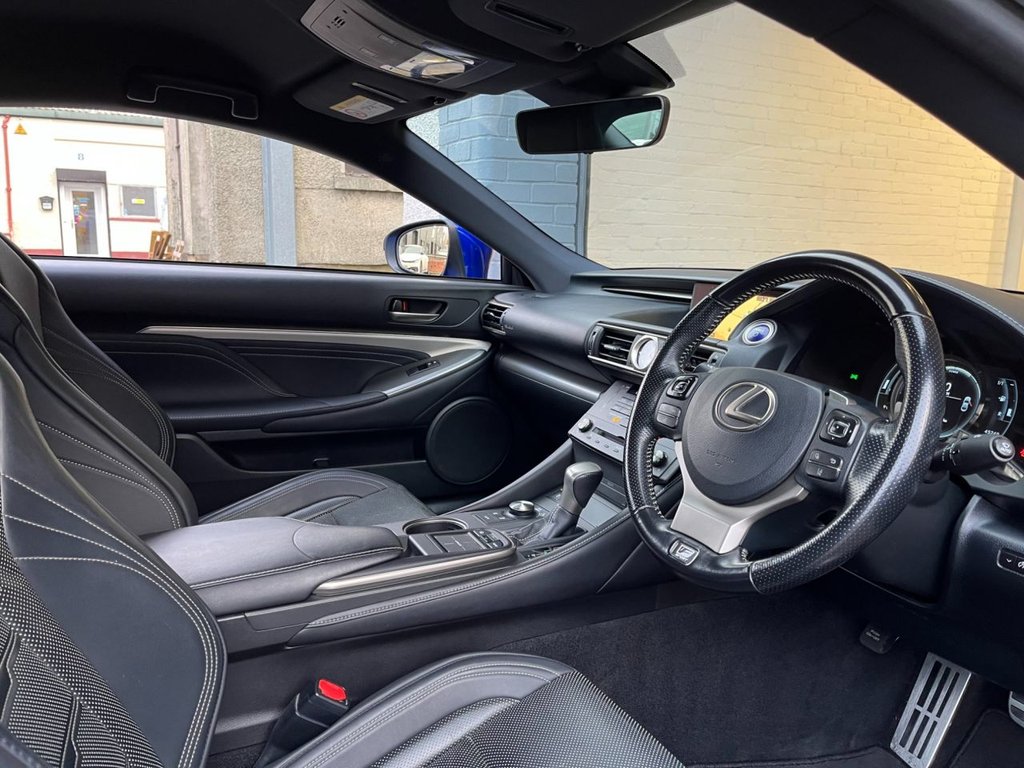 USED 2016 66 LEXUS RC 2.5 300H F SPORT 2d 178 BHP 