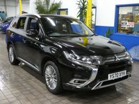 USED 2021 70 MITSUBISHI OUTLANDER 2.4 PHEV EXCEED SAFETY 5d 222 BHP 4WD SAT NAV LEATHER HEATED SEATS REAR VIEW CAMERA PARKING SENSORS 1 OWNER MITSUBISHI WARRANTY TILL JAN 2026 LONDON PCO COMPLIANT