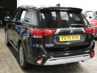 USED 2021 70 MITSUBISHI OUTLANDER 2.4 PHEV EXCEED SAFETY 5d 222 BHP 4WD SAT NAV LEATHER HEATED SEATS REAR VIEW CAMERA PARKING SENSORS 1 OWNER MITSUBISHI WARRANTY TILL JAN 2026 LONDON PCO COMPLIANT