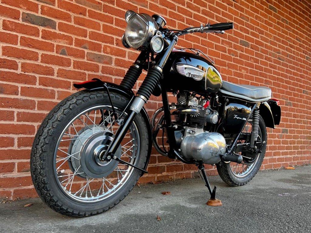 USED 1965 TRIUMPH TIGER T100SS // 500cc // MATCHING NUMBERS // px swap 