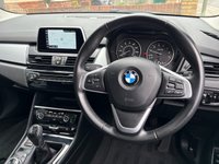 USED 2017 67 BMW 2 SERIES 1.5 218I SE ACTIVE TOURER 5d 134 BHP SAT NAV, BLACK LEATHER SPORT SEATS