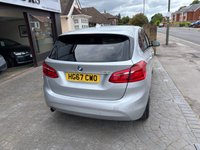 USED 2017 67 BMW 2 SERIES 1.5 218I SE ACTIVE TOURER 5d 134 BHP SAT NAV, BLACK LEATHER SPORT SEATS