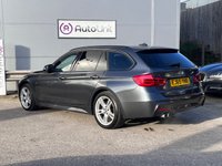 USED 2015 65 BMW 3 SERIES 3.0 335D XDRIVE M SPORT TOURING 5d 308 BHP SAT NAV + LEATHER + DAB + BLUETOOTH