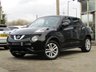 USED 2017 06 NISSAN JUKE 1.5 N-CONNECTA DCI 5d 110 BHP Finished in GARNET BLACK MET with contrasting BLACK LEATHER ALCANTARA trim. The Nissan Juke first appeared in 2010 and has remained a favourite with its eye catching looks. Ideal Mid Sized family car. Features include Sat Nav, Rear View Camera, DAB, B/Tooth, 17" Alloys Cruise Control and much more. Dealer serviced at 6298 miles, 12850 miles and recently at 30800 miles.