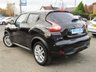 USED 2017 06 NISSAN JUKE 1.5 N-CONNECTA DCI 5d 110 BHP Finished in GARNET BLACK MET with contrasting BLACK LEATHER ALCANTARA trim. The Nissan Juke first appeared in 2010 and has remained a favourite with its eye catching looks. Ideal Mid Sized family car. Features include Sat Nav, Rear View Camera, DAB, B/Tooth, 17" Alloys Cruise Control and much more. Dealer serviced at 6298 miles, 12850 miles and recently at 30800 miles.